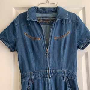 Wrangler Western Denim Coveralls Jumpsuit
